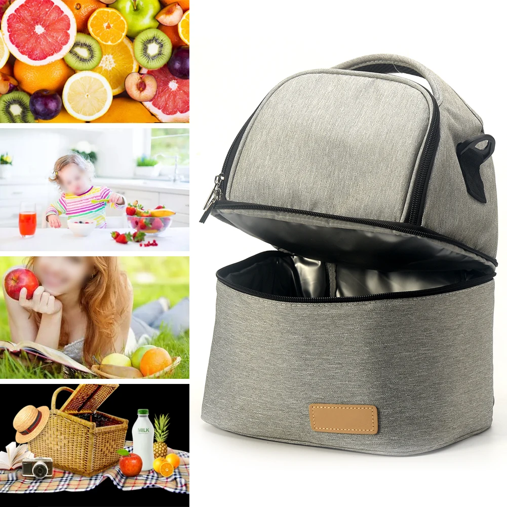 Skup Torba izolacyjna do przechowywania mleka laktator do przechowywania macierzyństwa dwuwarstwowa zachowywanie świeżości żywność dla niemowląt plecak butelka do karmienia torba obiadowa