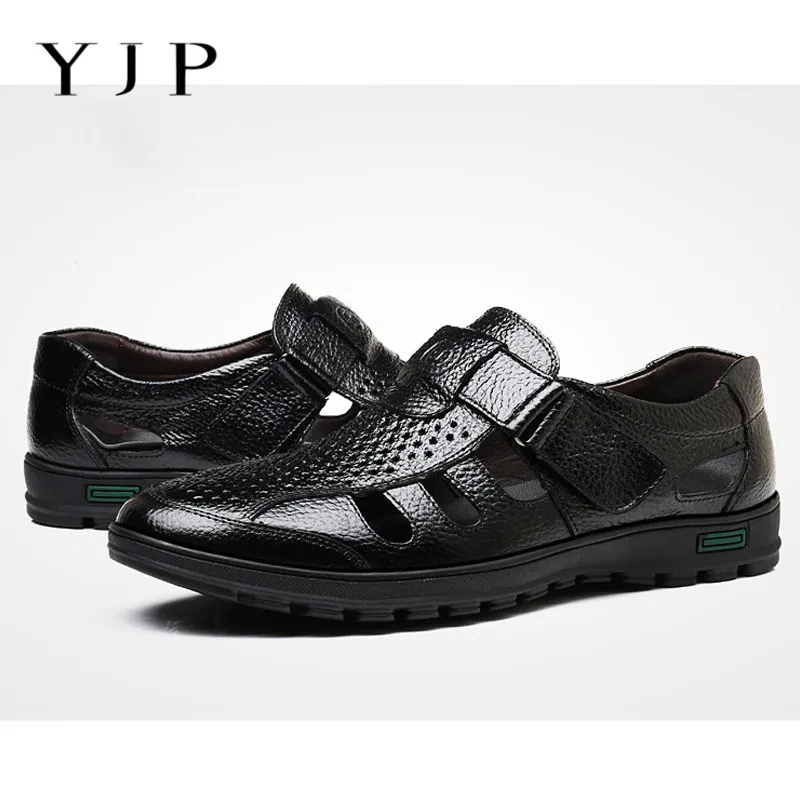 

YJP Men Loafers Exquisite Leather Shoes For Man Business Driving Dress Shoes Elegant Shoes Fashion Men's Flats Big Size 39-48