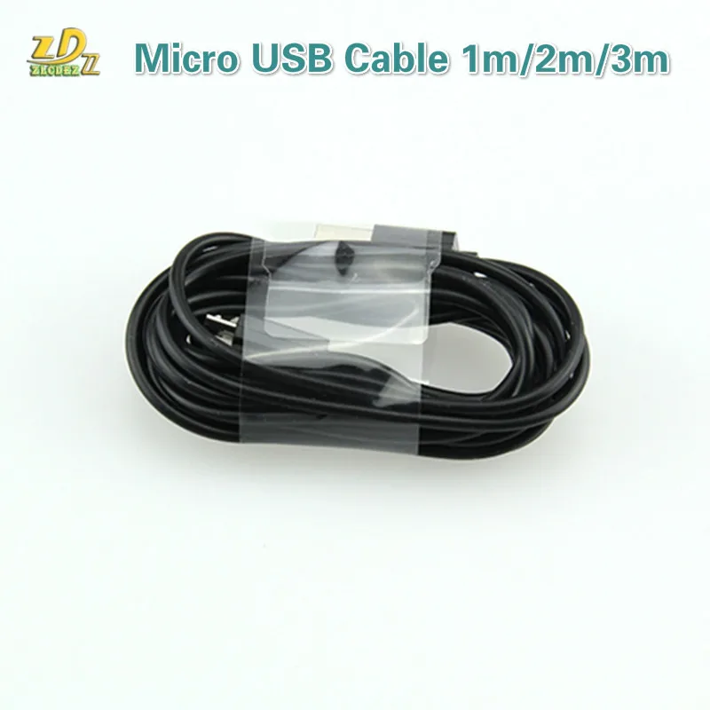 300 шт./Партия 1 м V8 Micro Usb кабель для передачи данных для samsung S1 S2 S3 I9300 htc ONE X LG MOTOEOLA Blackberry