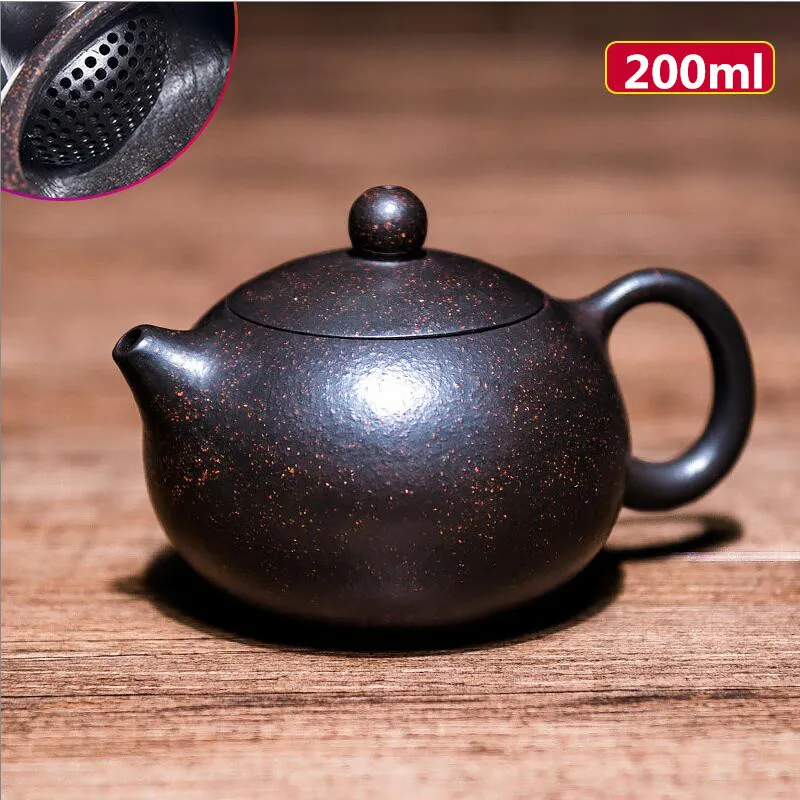 

Promotion Authentic Yixing Teapot Master Handmade Chinese Health Purple Clay Kung Fu Tea Set Xi Shi Pot Multi-style Selection
