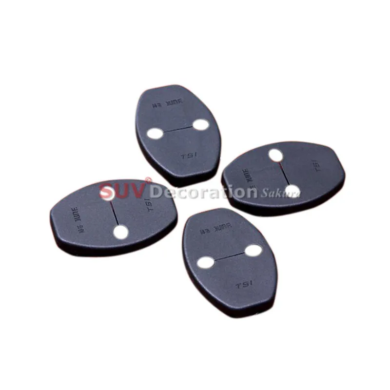 

17-18 for Skoda Kodiaq 2017 2018 Accessories Plastic Interior Door Lock Protective Cover Trim 4pcs