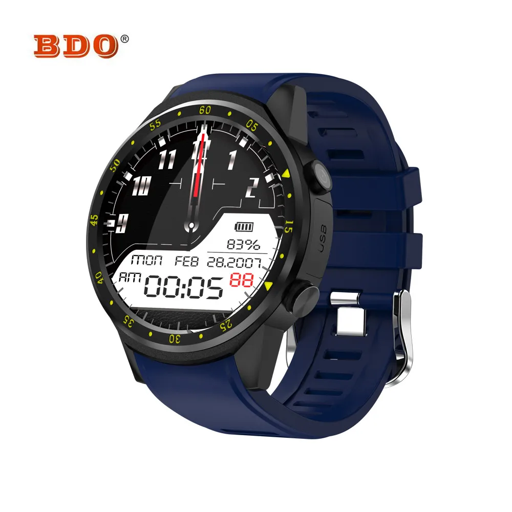 

F1 BDO Sport Smart Watch with GPS Camera Support Stopwatch Bluetooth Smartwatch SIM Card Wristwatch for Android IOS Phone