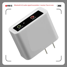 Bluetooth 4,2 аудио приемопередатчик сигнала два в одном комбо домашний усилитель для громкоговорителя Bluetooth, беспроводное аудиоустройство адаптер