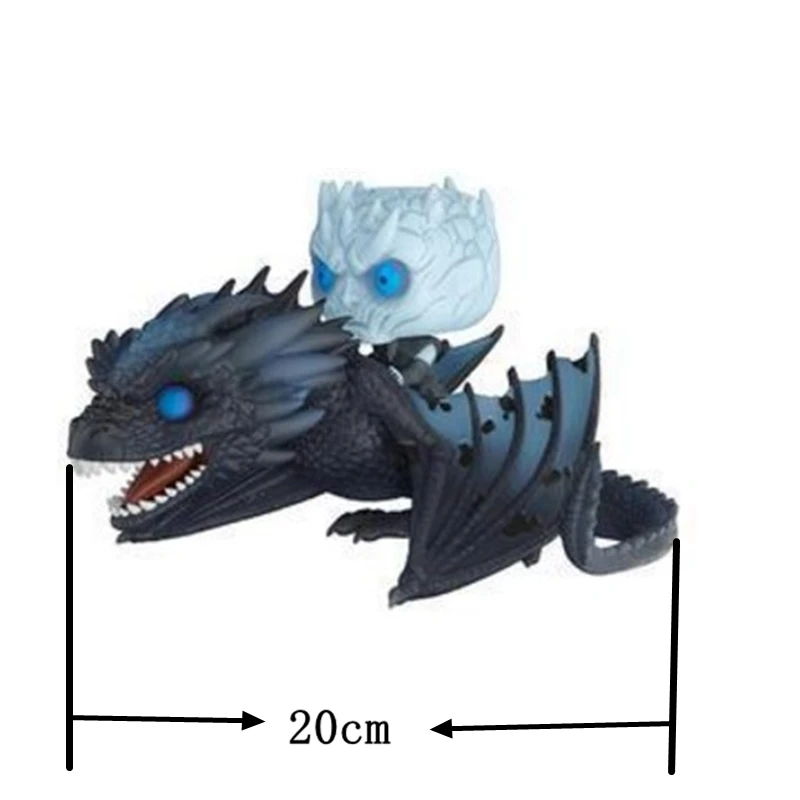 2pcs/set Game of Thrones Daenerys Targaryen Night King Doll With Dragon Action Figures Toy Christmas Gift NO BOX 2pcs/set Game of Thrones Daenerys Targaryen Night King Doll With Dragon Action Figures Toy Christmas Gift NO BOX