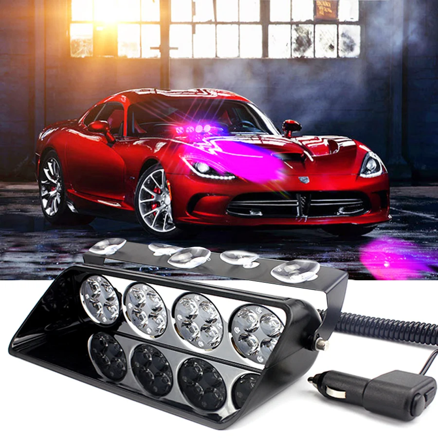 16 led Viper signal strobe light Car Emergency warning