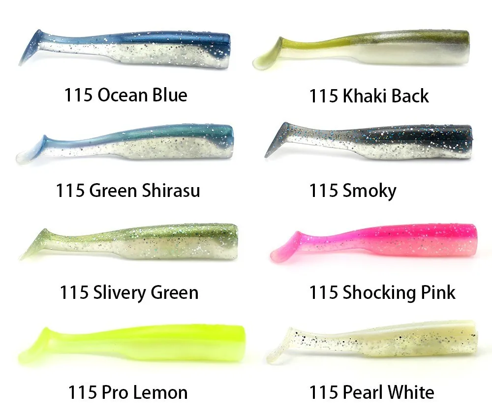 Горячая Swimbaits реалистичные Шад приманки 9 см 3 шт./pk бас морской целевой Рыбалка приманки 3,5" мягкие приманки джиг-головки мягкие рыболовные приманки