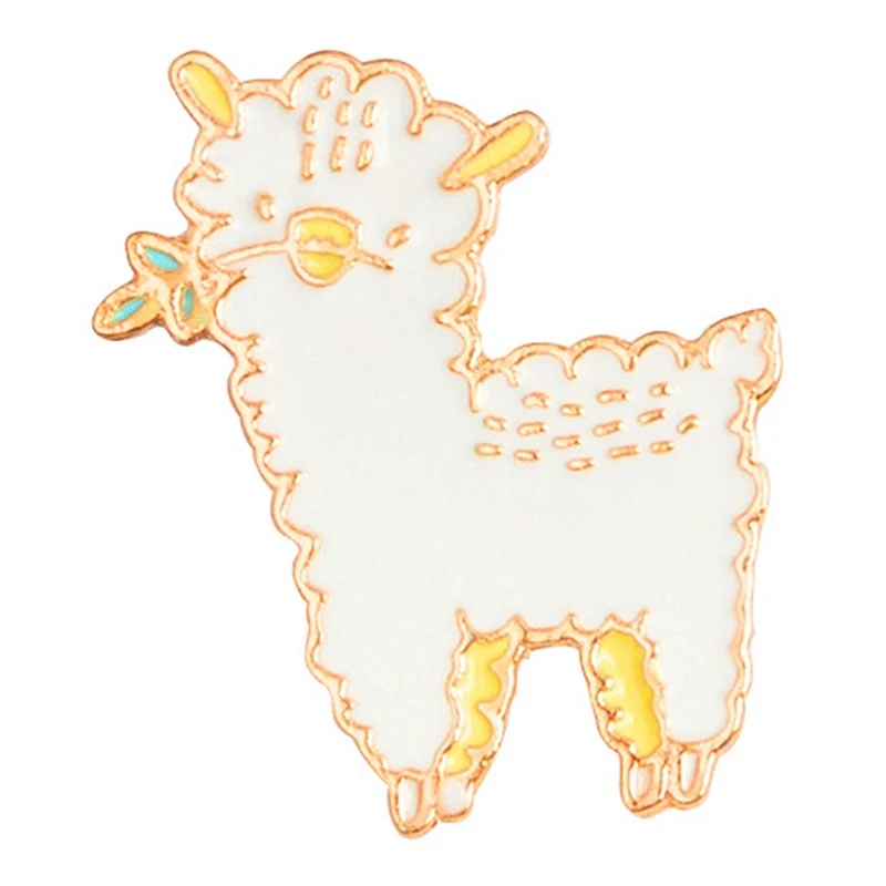 

Cartoon Animal Sheep Baby Enamel Pins Icons Collar Brooches For Women Lapel Pin Brooch Jewelry Clothing Bag Accessories
