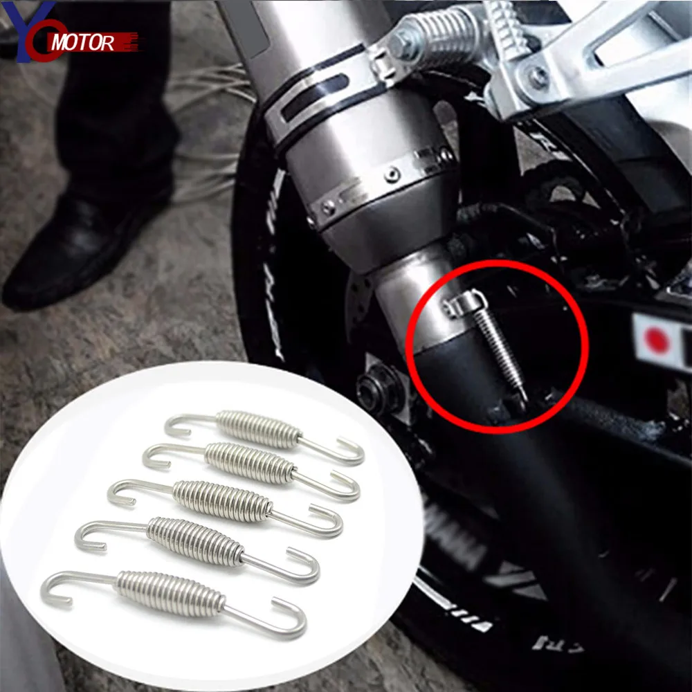 

FOR KTM 1190 990 1290 AdventuRe/R HONDA CBR954RR CB600F HORNET 250 600 900 Motorcycle Motorbike Exhaust Pipe Muffler Springs