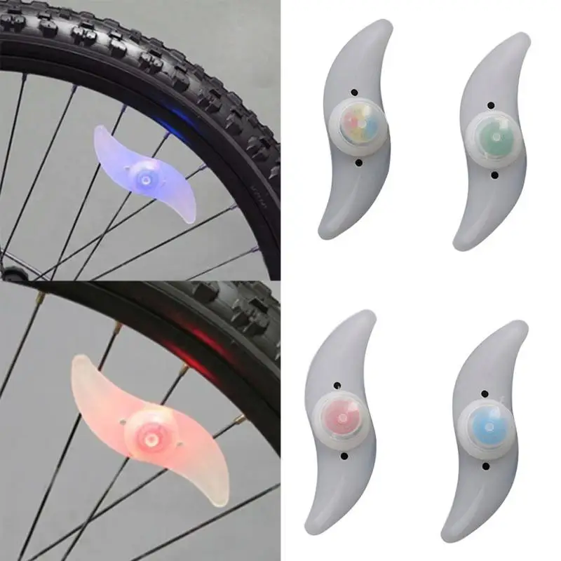 Cheap 2019 Bicycle Light with Battery Bike Accessories Bike Spoke Wheel Light Safe Bicycle lamp 9