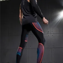 Для мужчин S Камуфляж сжатия Штаны Колготки Повседневная Для мужчин камуфляж тренировки упражнения Бодибилдинг Брюки Узкие Эластичные мужские панталоны