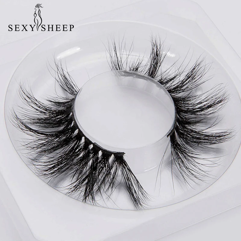 

SEXYSHEEP 25mm 3D Mink Eyelashes Crisscross False Eyelashes Extension Natural lashes Fluffy Mink Eyelashes For Beauty Handmade
