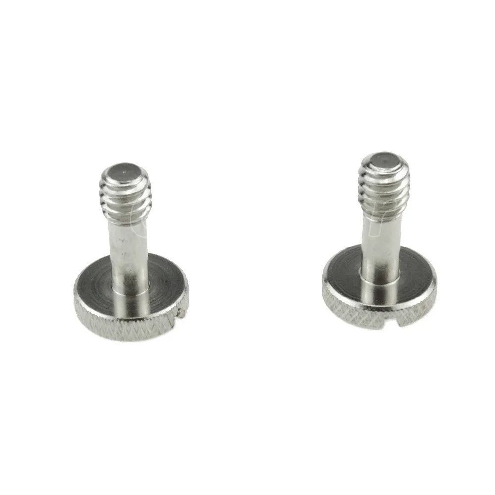 

2pcs 1/4"-20 Precision Stainless Steel Screw for Camera Tripod and Quick Release Plate - 707
