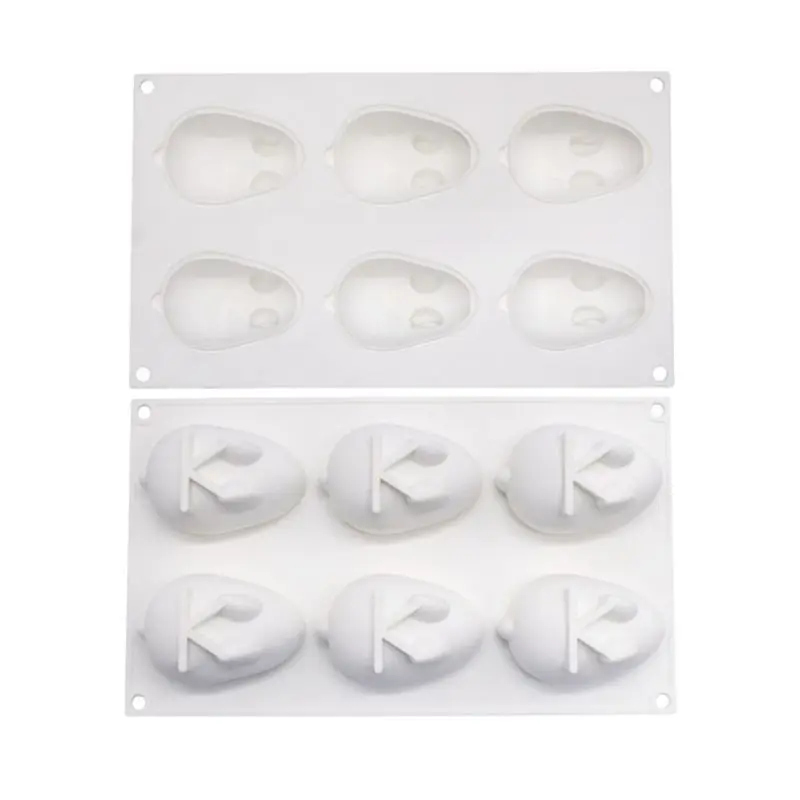 

New DIY 3D Easter Rabbit Little Bunny Shape Silicone Cake Mold Chocolate Truffle Mousse Mould Dessert Decorating Baking Tool