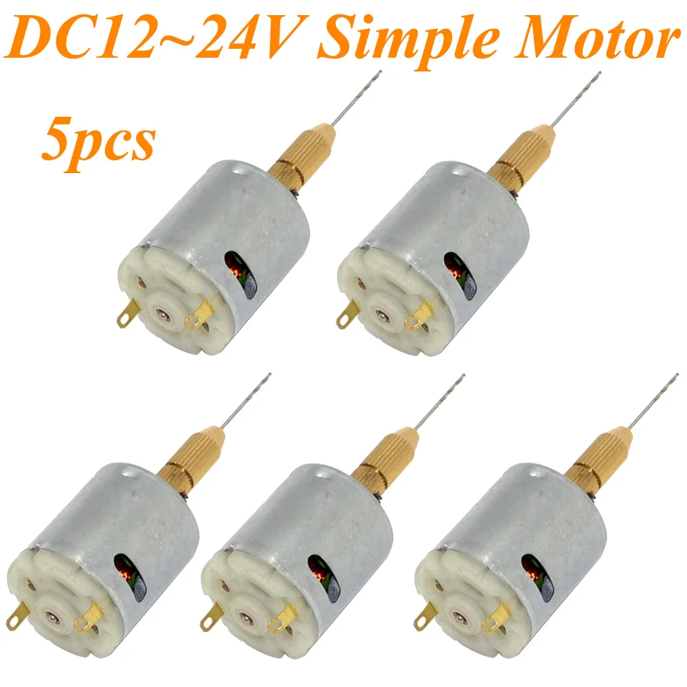 

5pcs/lot Smaill PCB Electric Drill Press Drilling with 1 mm Drill 12V-10000075