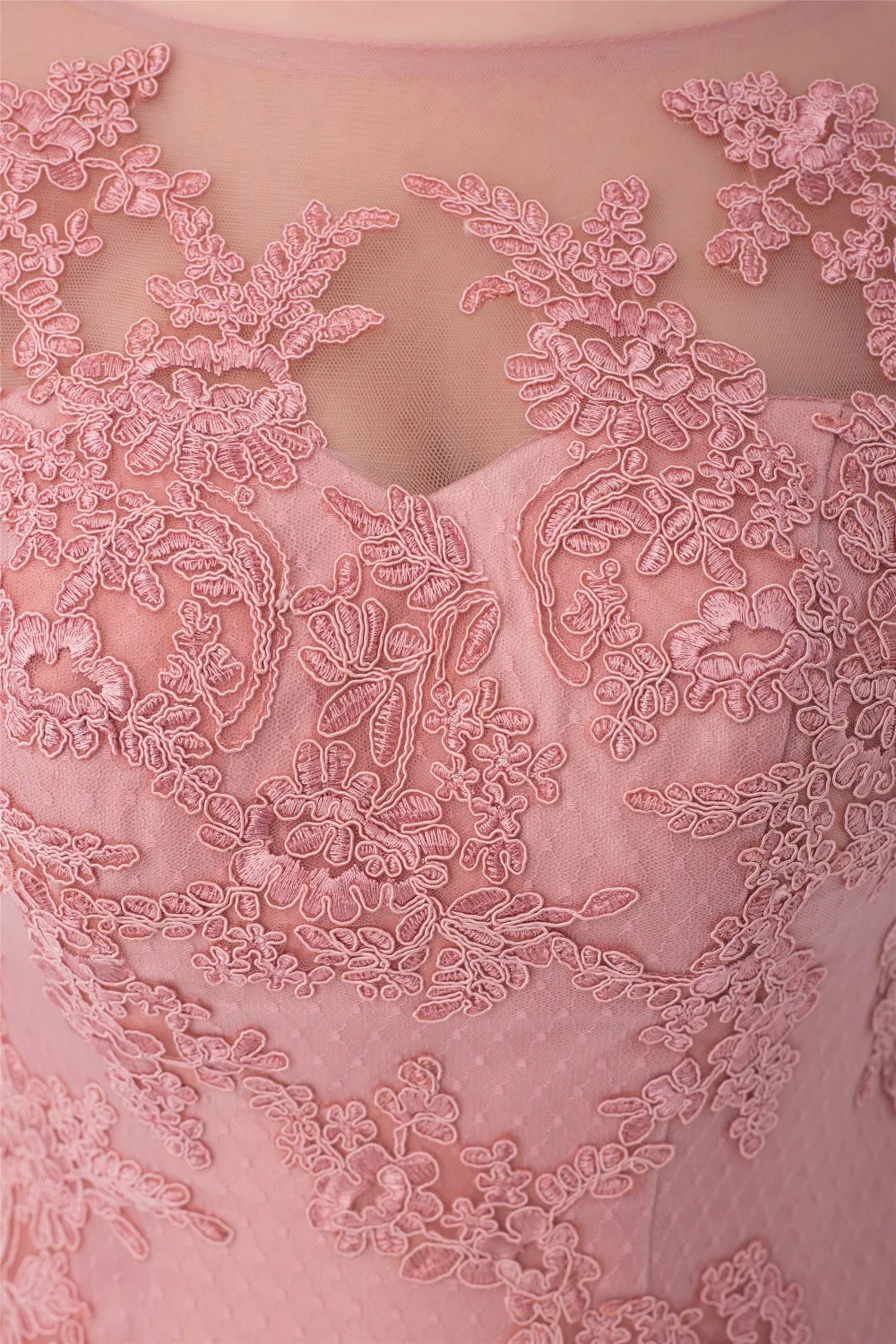 Mermaid Pink Lace Evening Dresses Long 2019 Sexy Backless Floor Length Tulle Abendkleider Robe De Soiree Kaftan