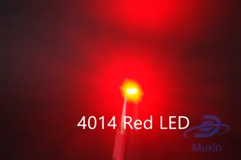 

500 pcs 4014 ultra bright red LED LED light patch LED lamp light