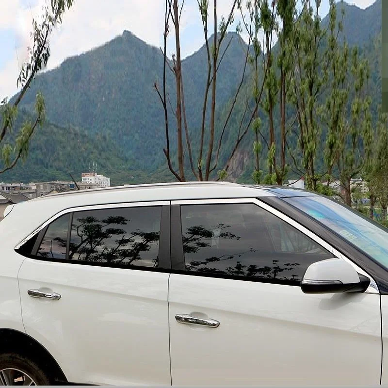 

Trunk Window Body Exterior Durable Automovil Automobile Decorative Protecter Accessories Sticker Strip 18 19 FOR Hyundai IX25
