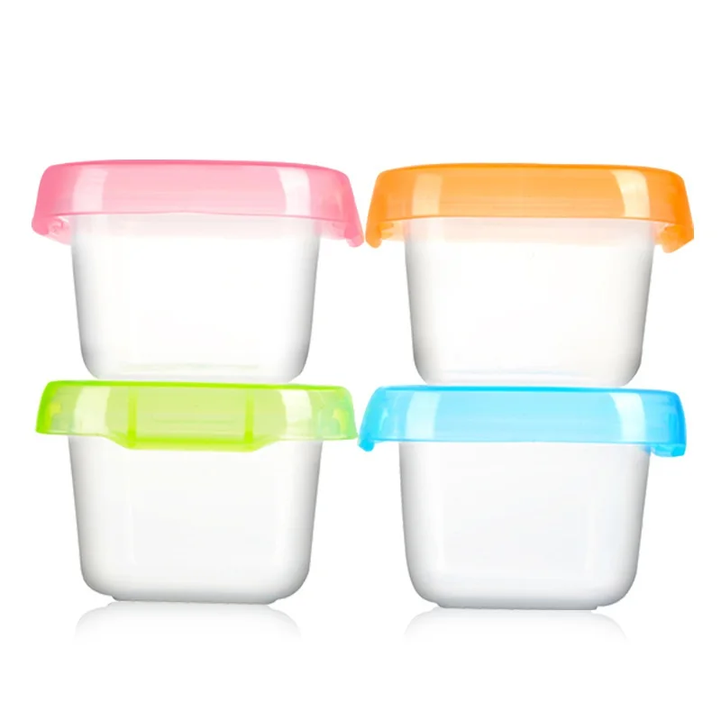 120ML Toddler Milk Powder Food Free Blocks Freezer Storage Containers