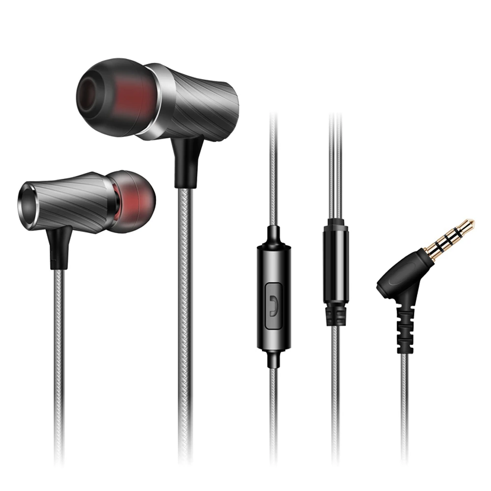 

KST-X4 3D Stereo Metal Earphone With HD Speaker & Noise Reduction Earbuds For Android IOS Smartphone Xiaomi iphone Samsung PC