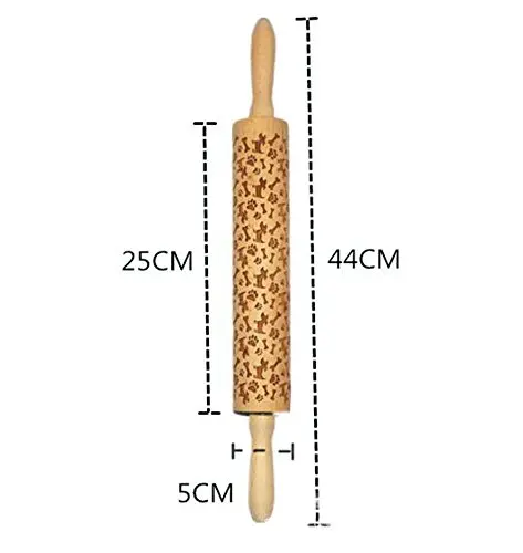 Собака шаблон деревянная Скалка лазерным тиснением выпечки печенья лапши печенье