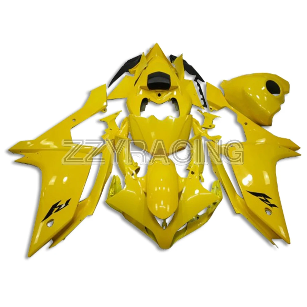

Injection Fairings for Yamaha YZF R1 2007 2008 Panels ABS Plastic Covers YZF1000 07 08 Complete Body Kit Panels Yellow Frames