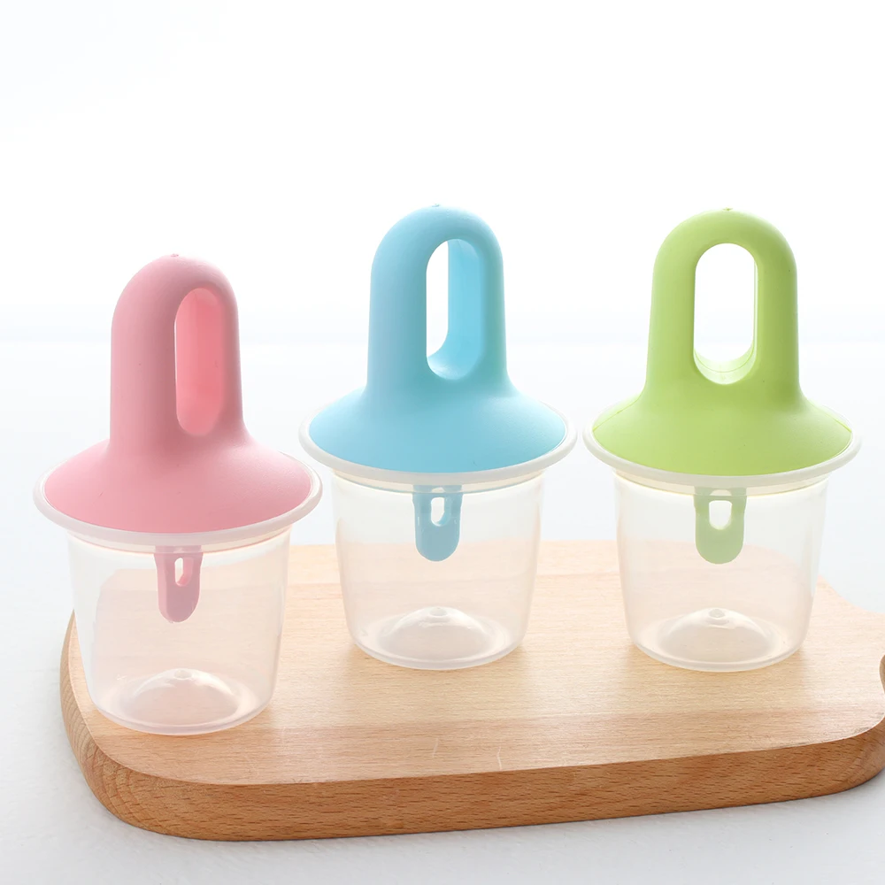 

DIY Sticks Popsicle Classic Ice Cream Mold Round Shape Tray Maker PP Freezing Ice Mold Lolly Mould Kitchen Ice Cream Cook Tools
