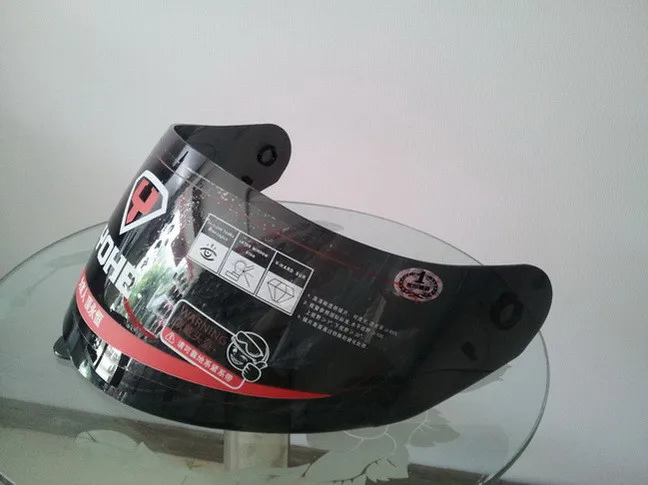 YOHE 953 мотоциклетный Полнолицевой шлем объектив, прозрачный черный объектив