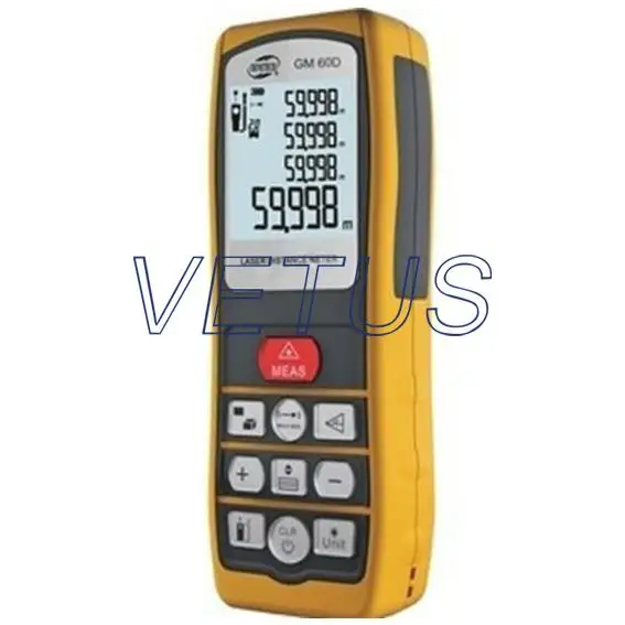 

GM60D digital laser distance meter with measuring range0.1 ~ 60 m