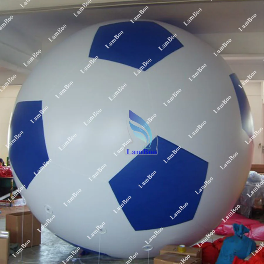 

Blue 2m Inflatable Football Helium Balloon for Events/FREE Shipping