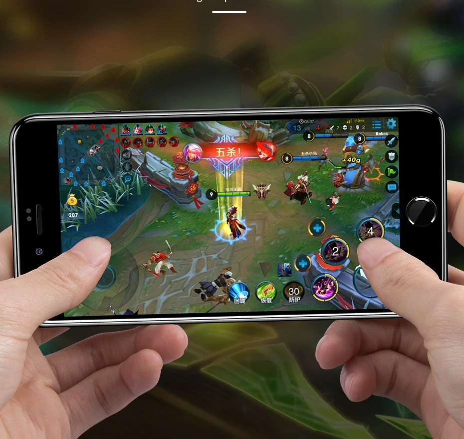 Best Real 3D 4D изогнутые полное покрытие экран протектор 9 H 5D 6D закаленное стекло для iPhone 6 6 S 7 8 Plus X Xs Max XR против отпечатков пальцев