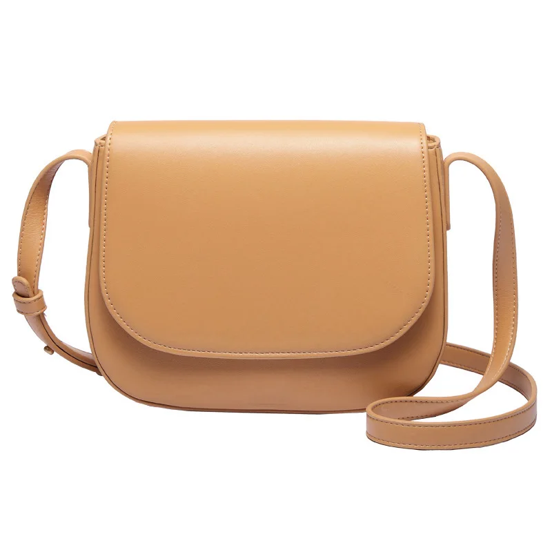 

Women's Brand Genuine Leather Small Crossbody Bags for Women Saddle Girls Messenger Bag Frauen Luxury Designer Shoulder Handbags