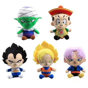 

Skyleshine 5pcs/set Dragon Ball Mini Plush Toys Son Goku Mumia Sayajins Stuffed Doll High Quality Baby Toys#ML0213