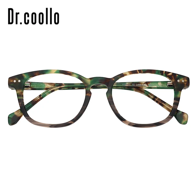 Multicolor Cool Classic Optical Prescription Glasses Leopard Spectacle Myopia Eyeglassesin Men