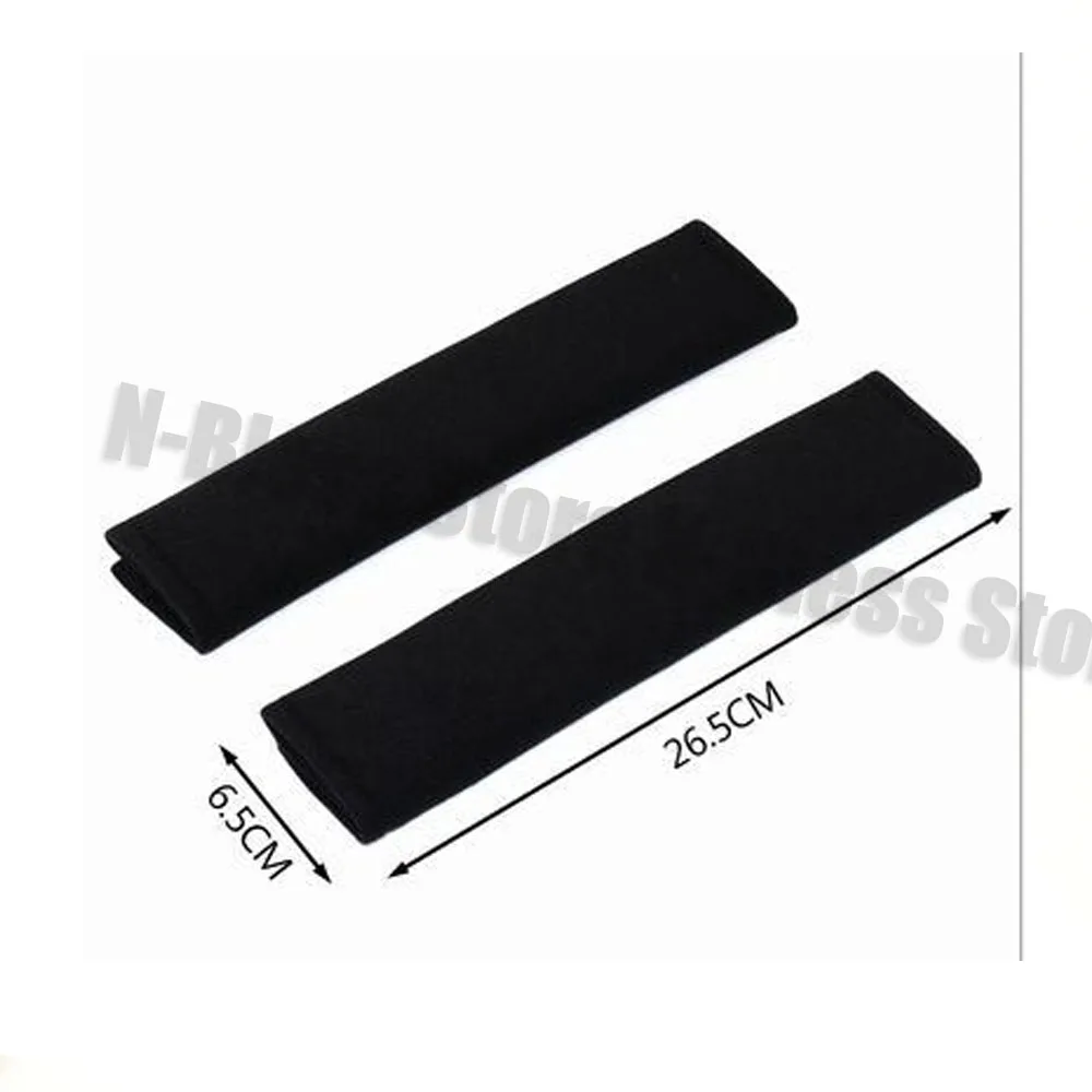 1 Pair Comfortable Car Safety Seat Belt Cover Cushion Harness shoulder pad for mugen power recar  (3)