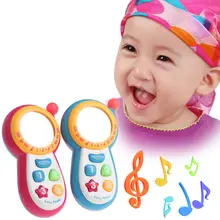 New 1Pc Kids Baby Musical Phone Toy Toddler Children Sound Learning Educational Toy Gift