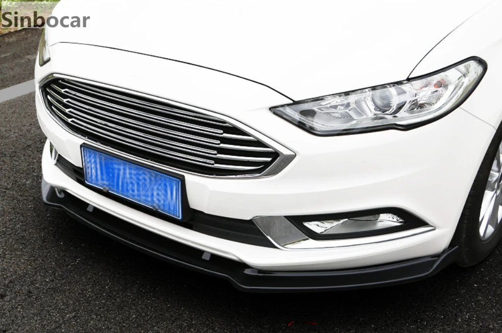 Уплотнительная Прокладка переднего бампера вокруг гриля ниже чехол с изображением губ Лопата для Ford Fusion Mondeo
