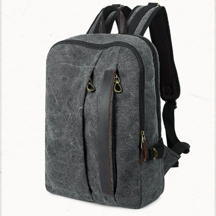 

Large Capacity Solid Black Backpack Leisure travel Daypacks college students schoolbag Laptop Male Mochila blue/ArmyGreen