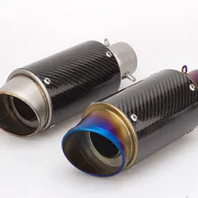 36-51 мм универсальный глушитель выхлопной трубы мотоцикла выхлопных газов с DB убийца углеродное волокно для Z900 ER6N GSXR750R KTM390 R3 BN600 NK650