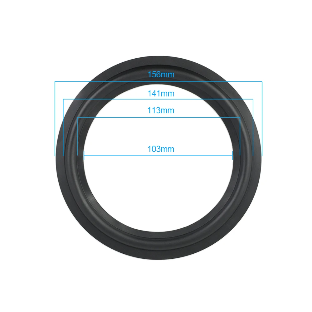 AIYIMA 2 шт. аудио динамик резиновый уплотнитель 4/5/6,5/8/10 дюймов колонки резиновые сложить край динамик Ремонт Запчасти Аксессуары