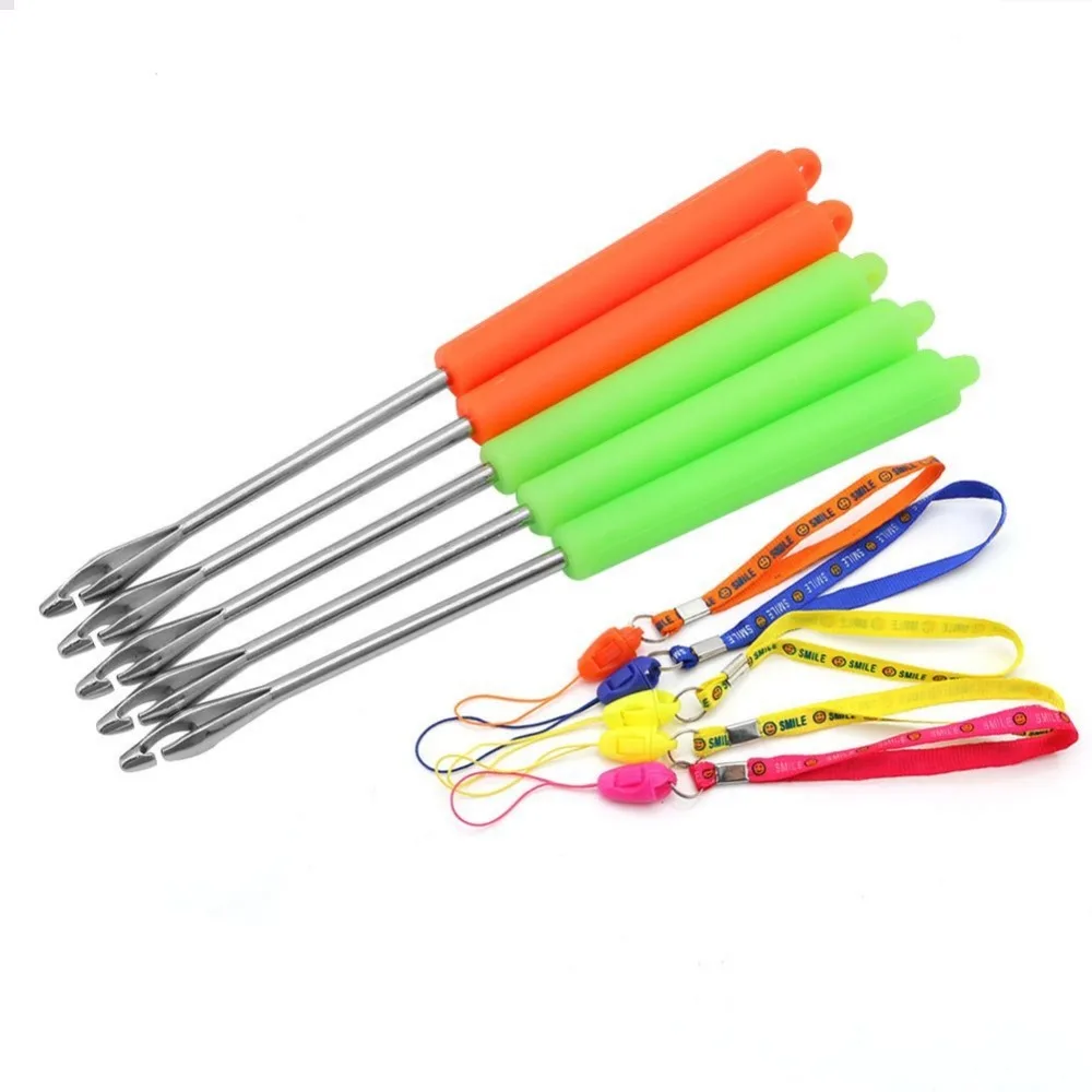 

Topind 50pcs Fishing Hook Remover Detacher Extractor Tackle Removal Tool With Strap