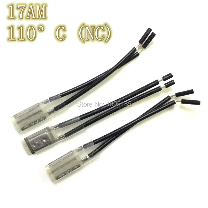 10PCS 17AM Motor Thermal Protection Device 17AM029A5 110 Degree