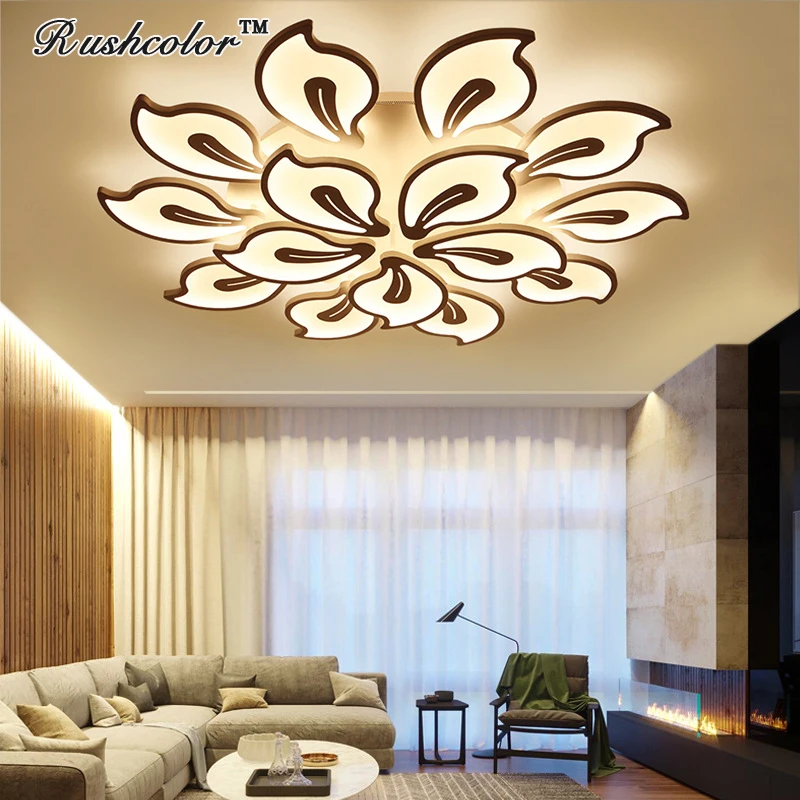 

Modern Simple Acrylic dome light for Living Room/Bedroom Decorative LED ceiling lamp with remote control Support AC90-260V