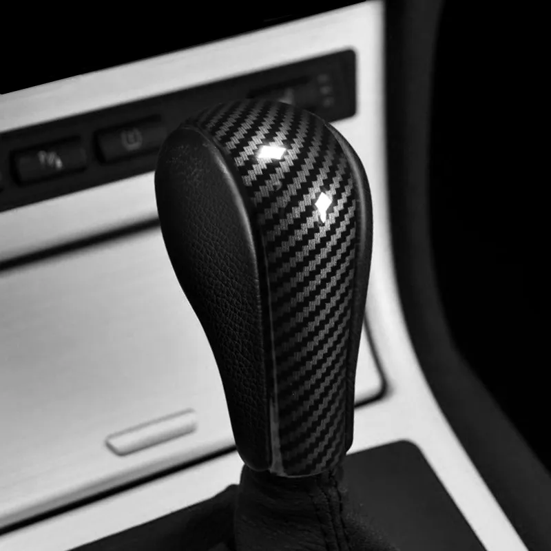 ABS центральной консоли Шестерни рукоятка переключения декоративные рукава Накладка для BMW 3 серии E90 E91 E92 E93 2005-12 Z4 E85 E86 2004-09