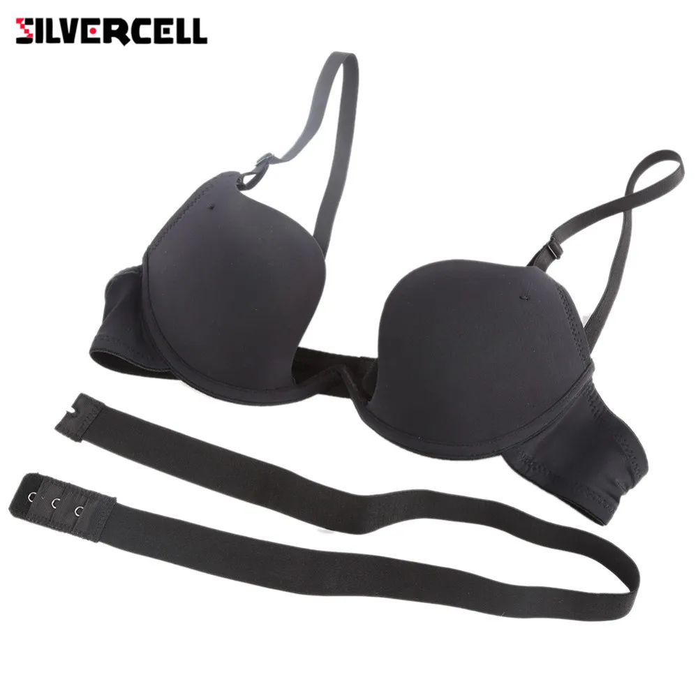 low cut backless bra