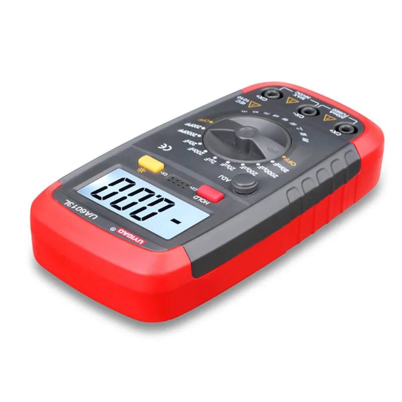 UYIGAO Capacitance Meters UA6013L capacimetro digital Auto Range