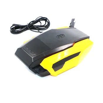 

EANOP Tire Pressure Monitor 120W Car Tire Inflator Pump 12/24V Input LED Tyre Real-Time Monitoring PSI BAR KPA KG/CM