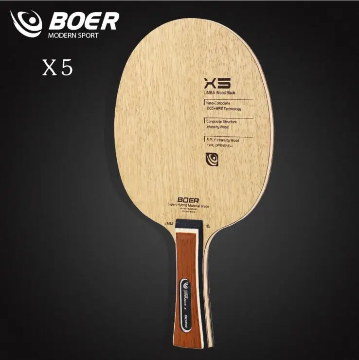 

BOER X5 Professional 5 WOOD Table Tennis paddle/ Table Tennis Blade/ table tennis bat