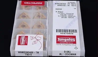 

2PCS New IN BOX TU+ WNMG080408-TM T9015 Carbide Inserts 10PCS/Box