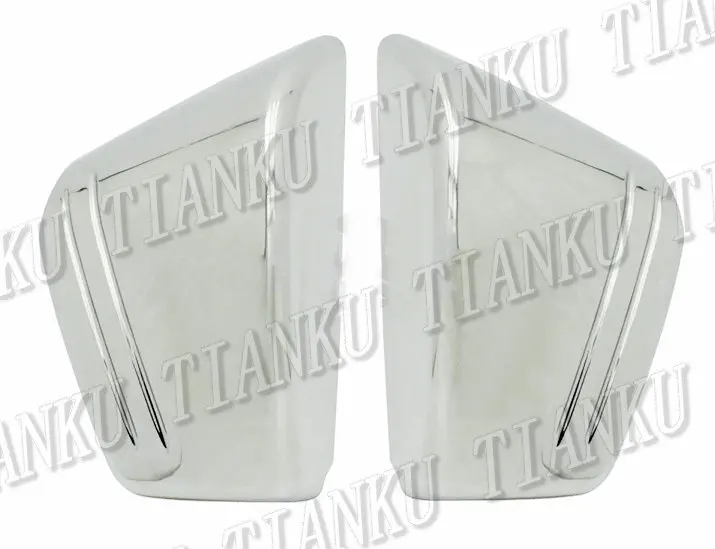

Chrome Motorcycle ABS Plastic Battery Side Cover For HONDA VTX 1800 VTX1300
