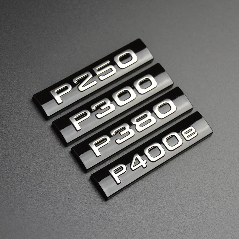 Глянцевая черная VELAR Letter P250 P300 P380 P400e D180 D240 D300 S SE HSE Эмблема для автомобиля Стайлинг багажника логотип наклейка для Range Rover